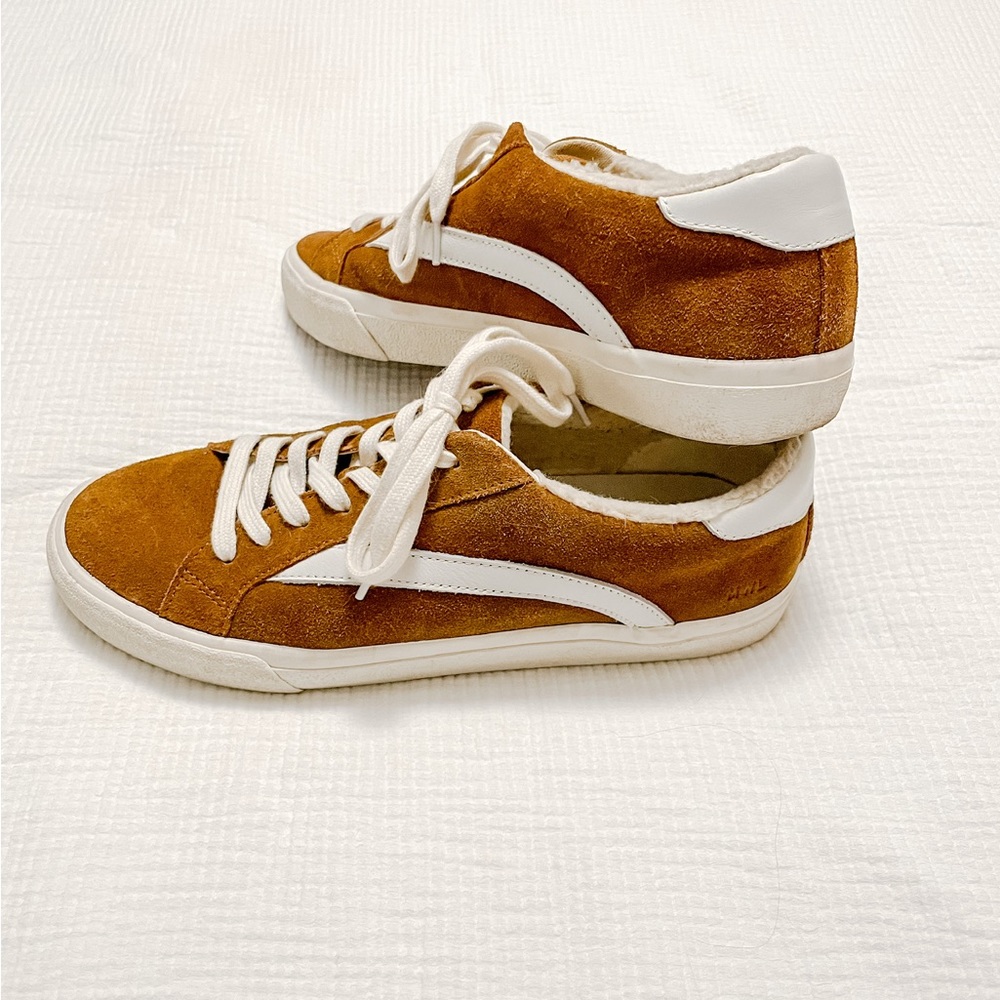 Madewell Sidewalk Sherpa Lined Sneakers (size 10) in Suede